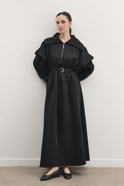 Sorella Alerli Elbise Siyah