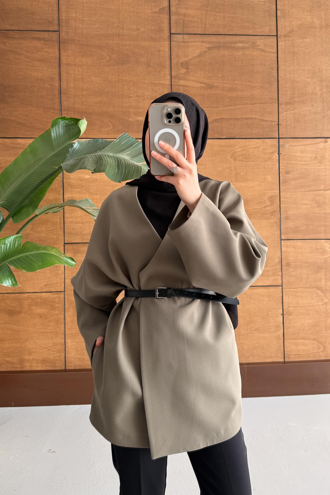 Ajda Pleated Skirt Set Petrol