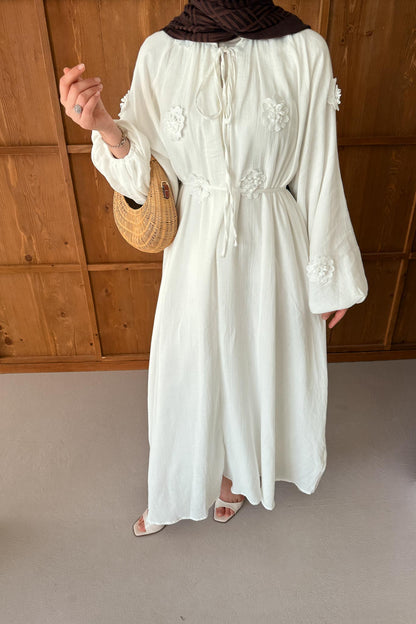 Ales Shoulder Lace Shirt Ecru
