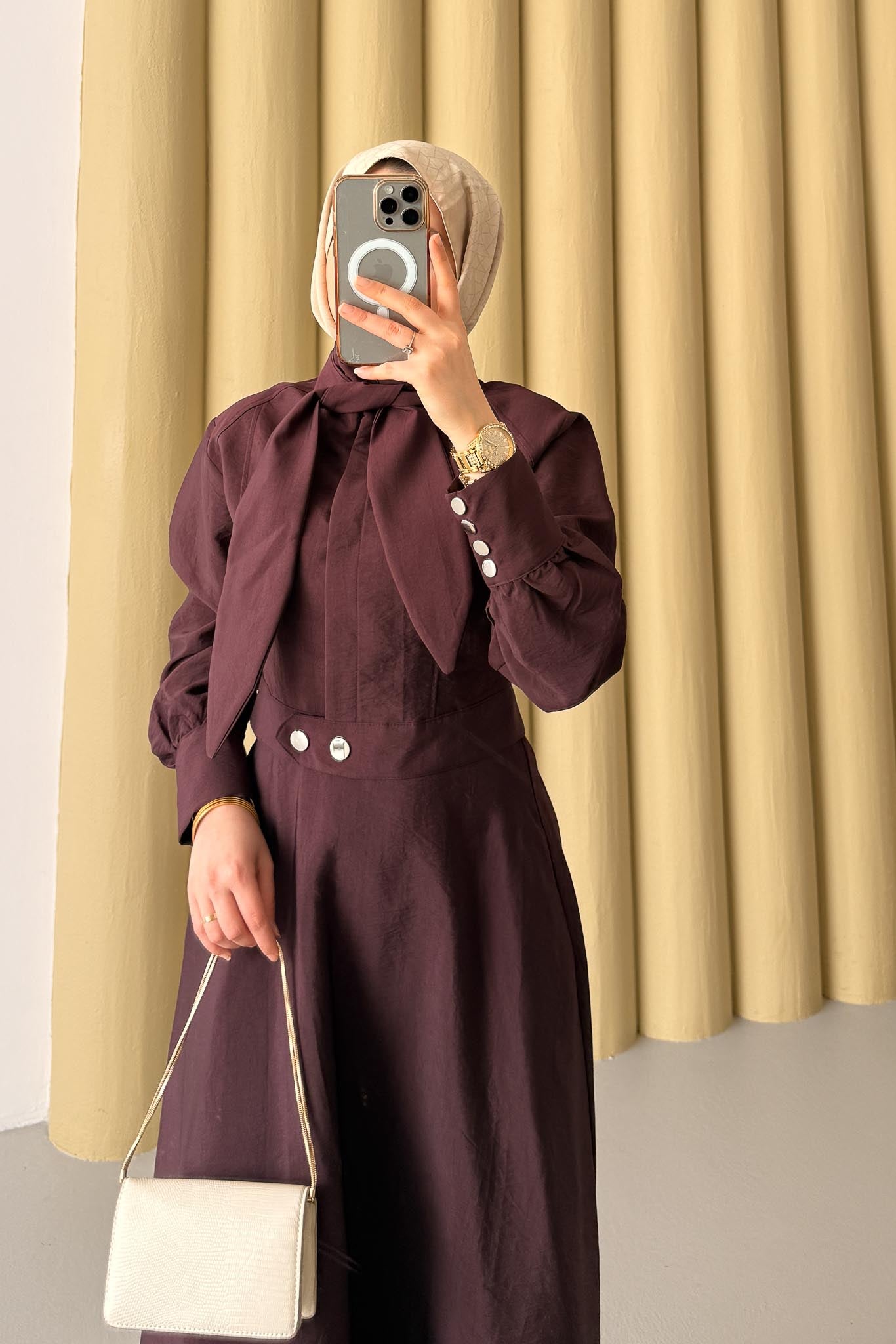 Cupra Fularlı Takım Bordo