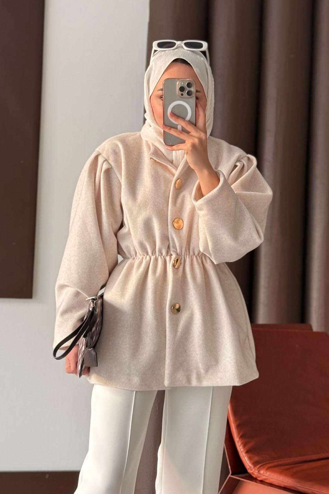 Ajda Pleated Skirt Set Petrol