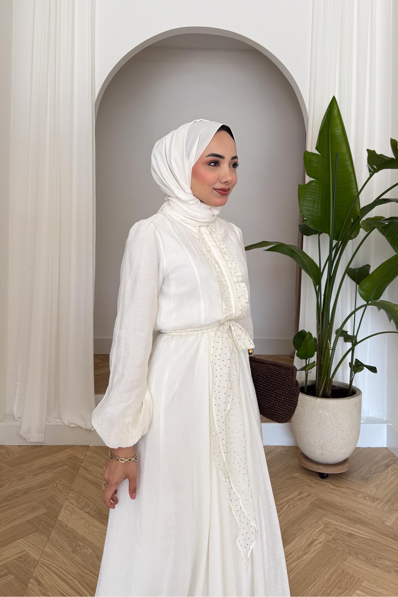 Ales Shoulder Lace Shirt Ecru