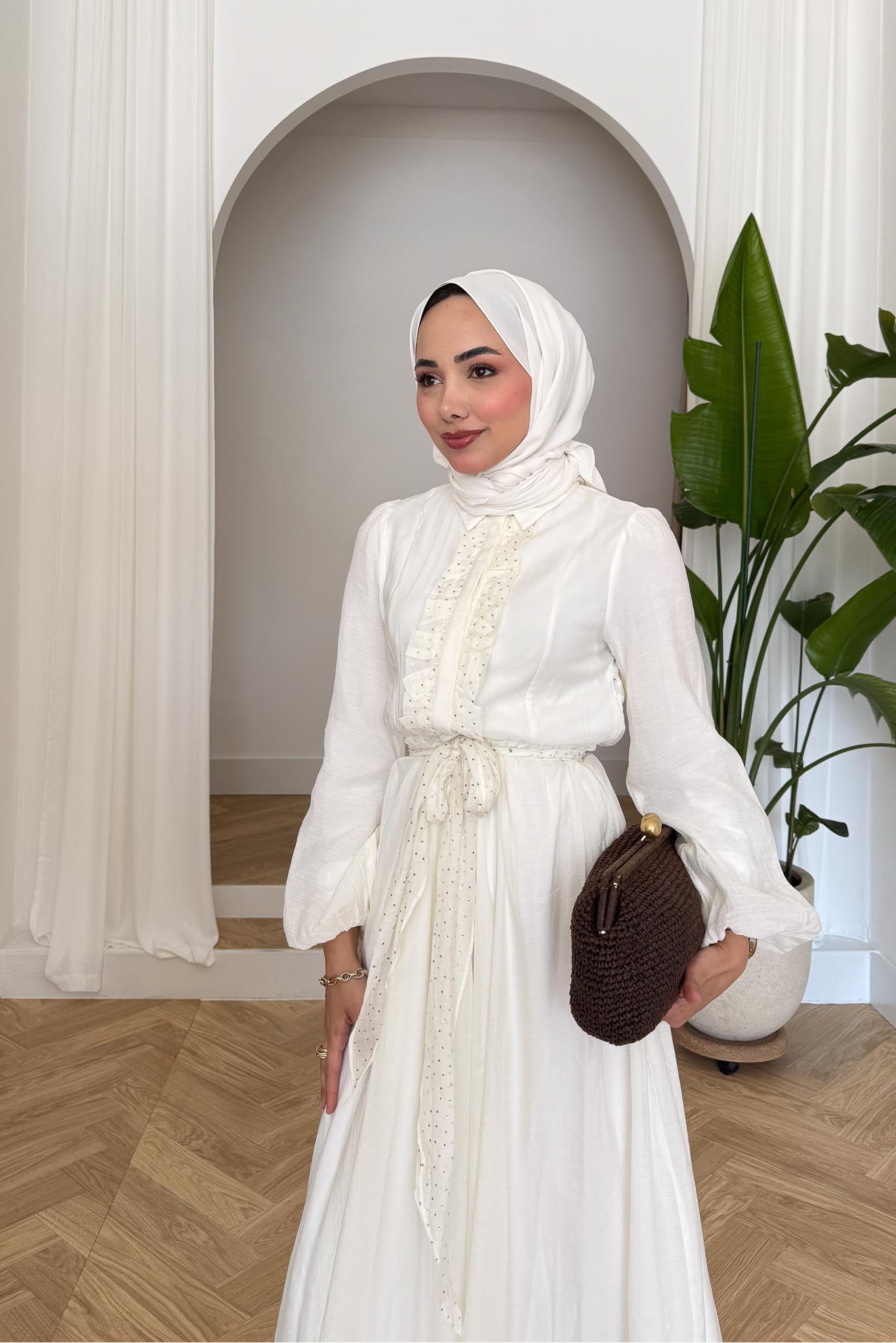 Ales Shoulder Lace Shirt Ecru