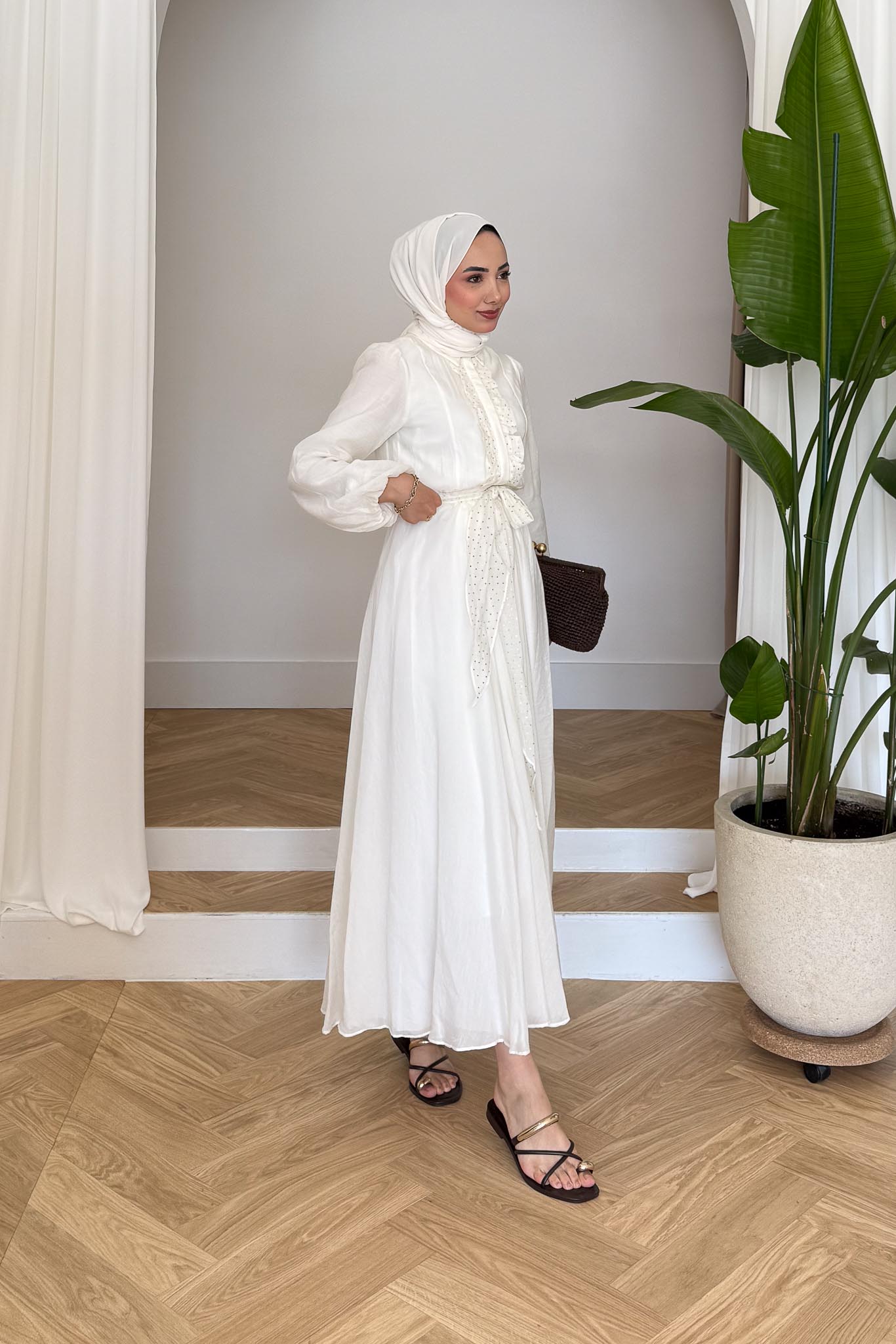 Ales Shoulder Lace Shirt Ecru