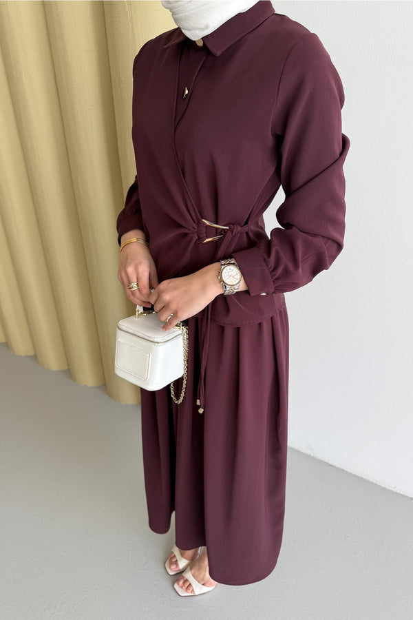 Ajda Pleated Skirt Set Petrol