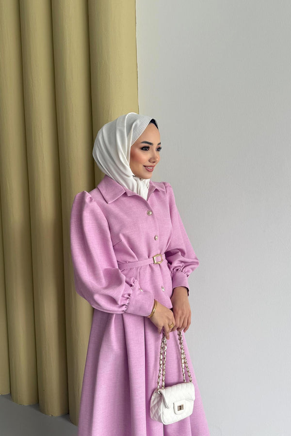 Ajda Pleated Skirt Set Petrol
