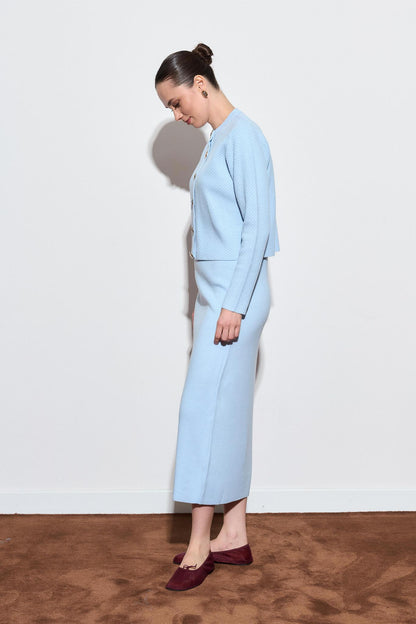 Jessica Knit Dress Saxe