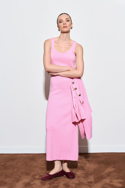 Jessica Knit Dress Saxe