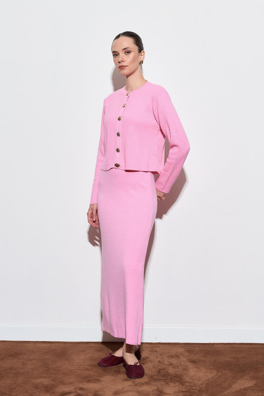 Jessica Knit Dress Saxe