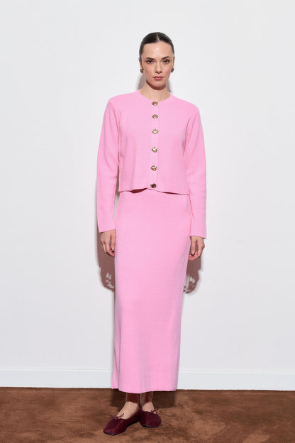 Jessica Knit Dress Saxe