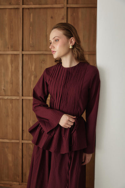 Ales Shoulder Lace Shirt Ecru