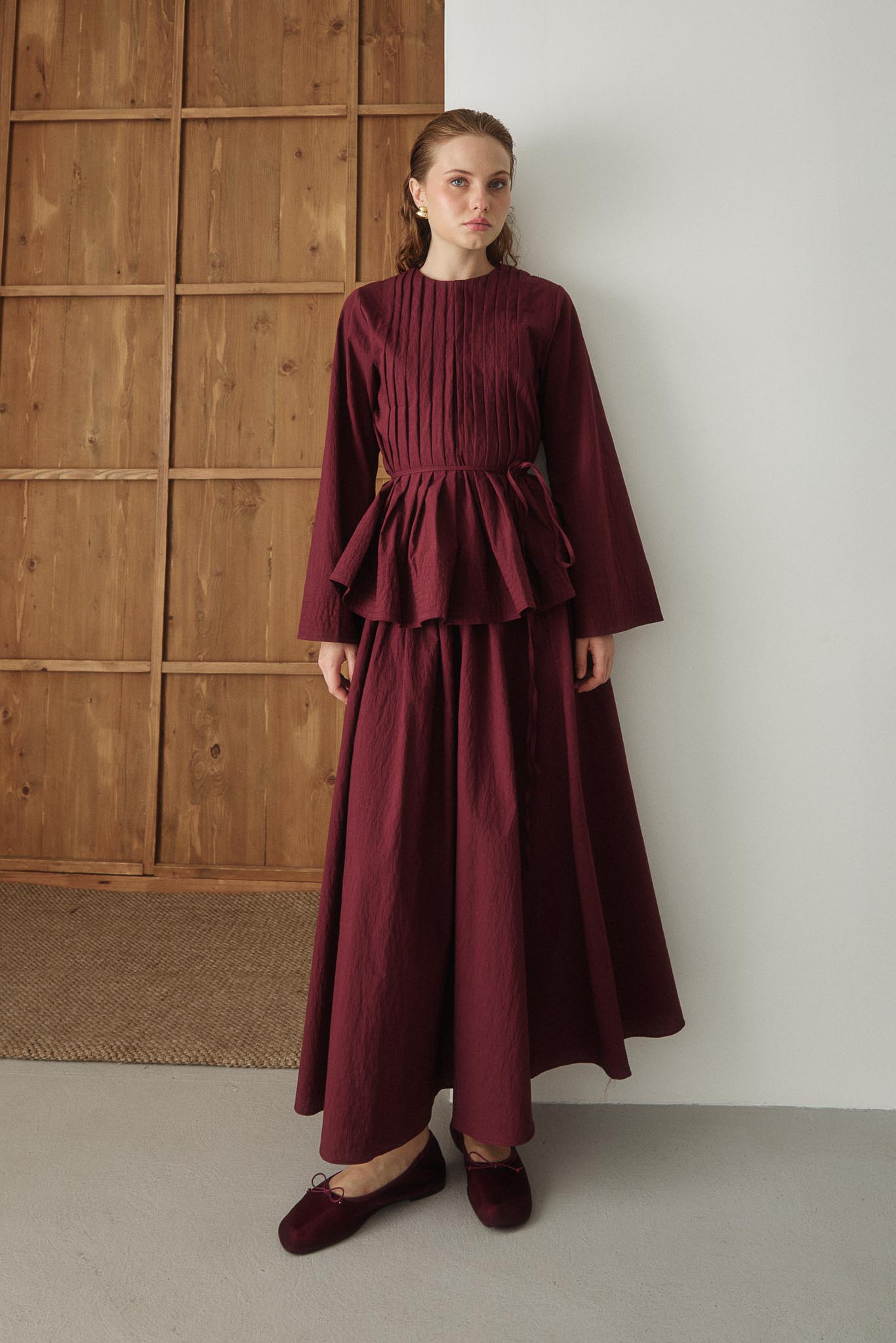 Ales Shoulder Lace Shirt Ecru