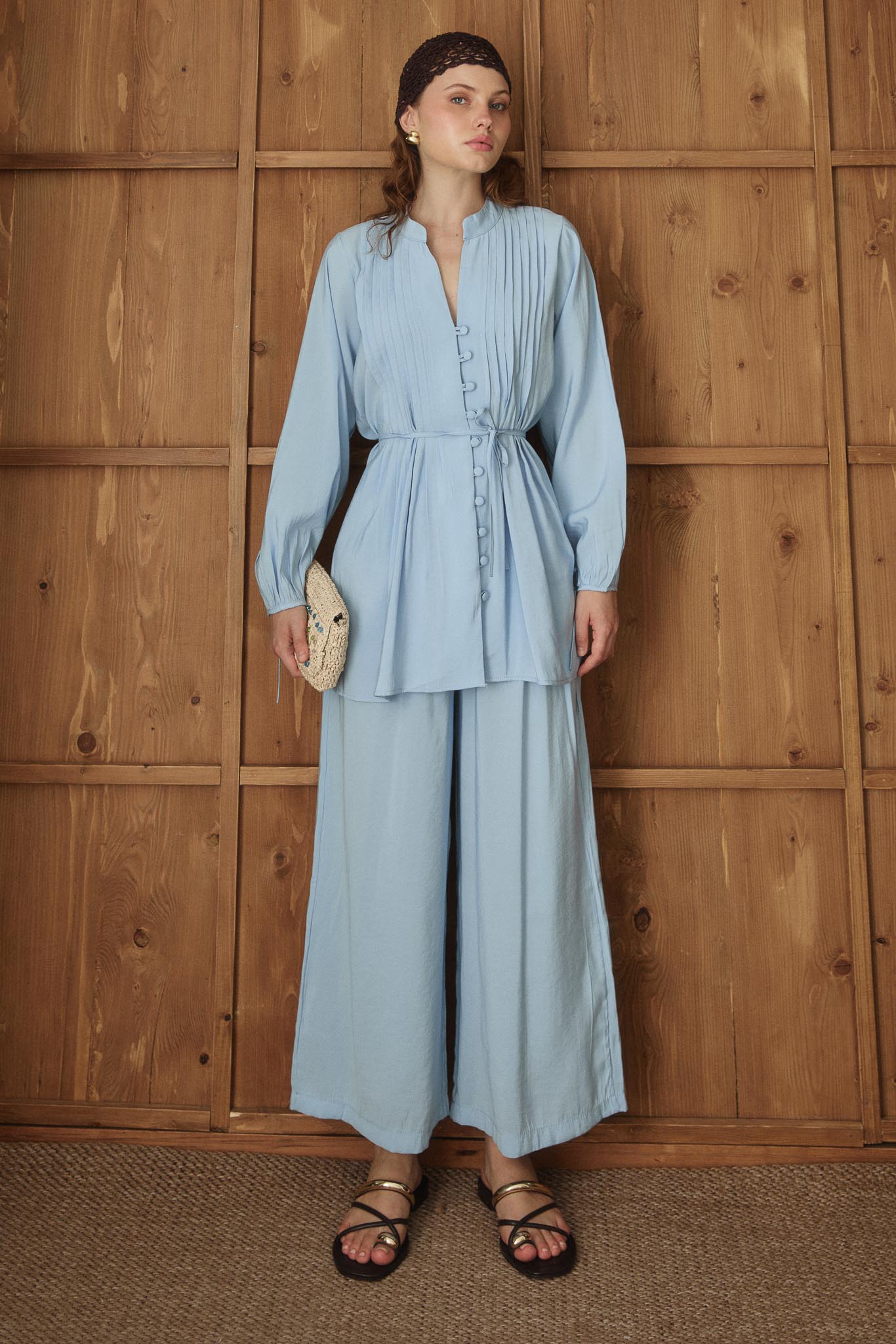 Ales Shoulder Lace Shirt Ecru
