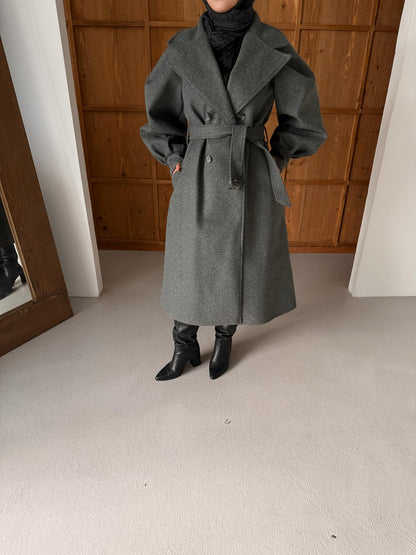 Prime Trench Coat Oil Green