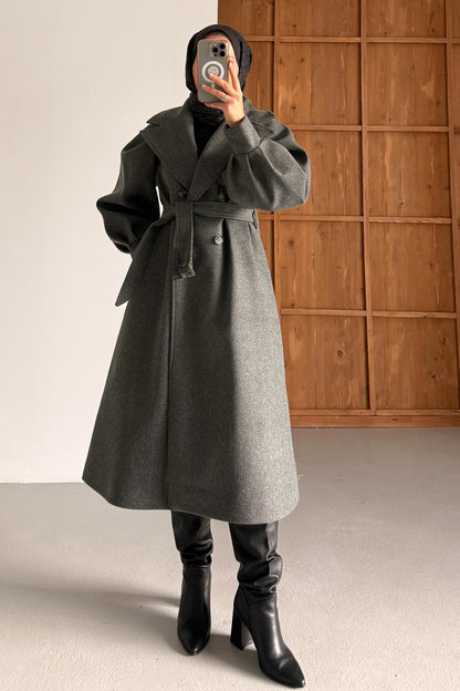 Prime Trench Coat Oil Green
