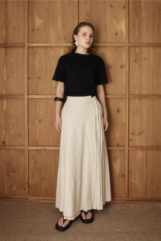 Valver Keten Etek Bej