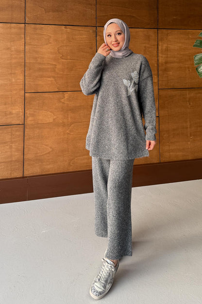 Marsel Mercerized Set Gray