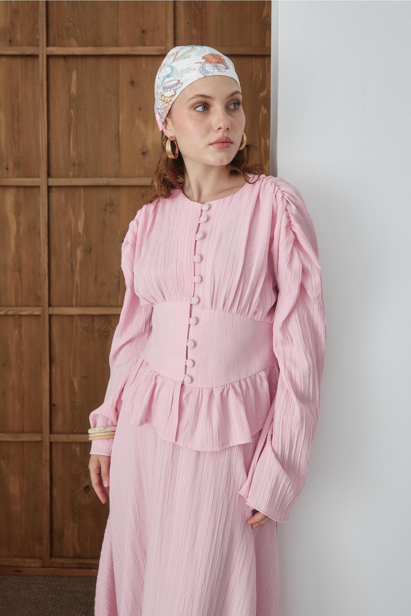 Ales Shoulder Lace Shirt Ecru