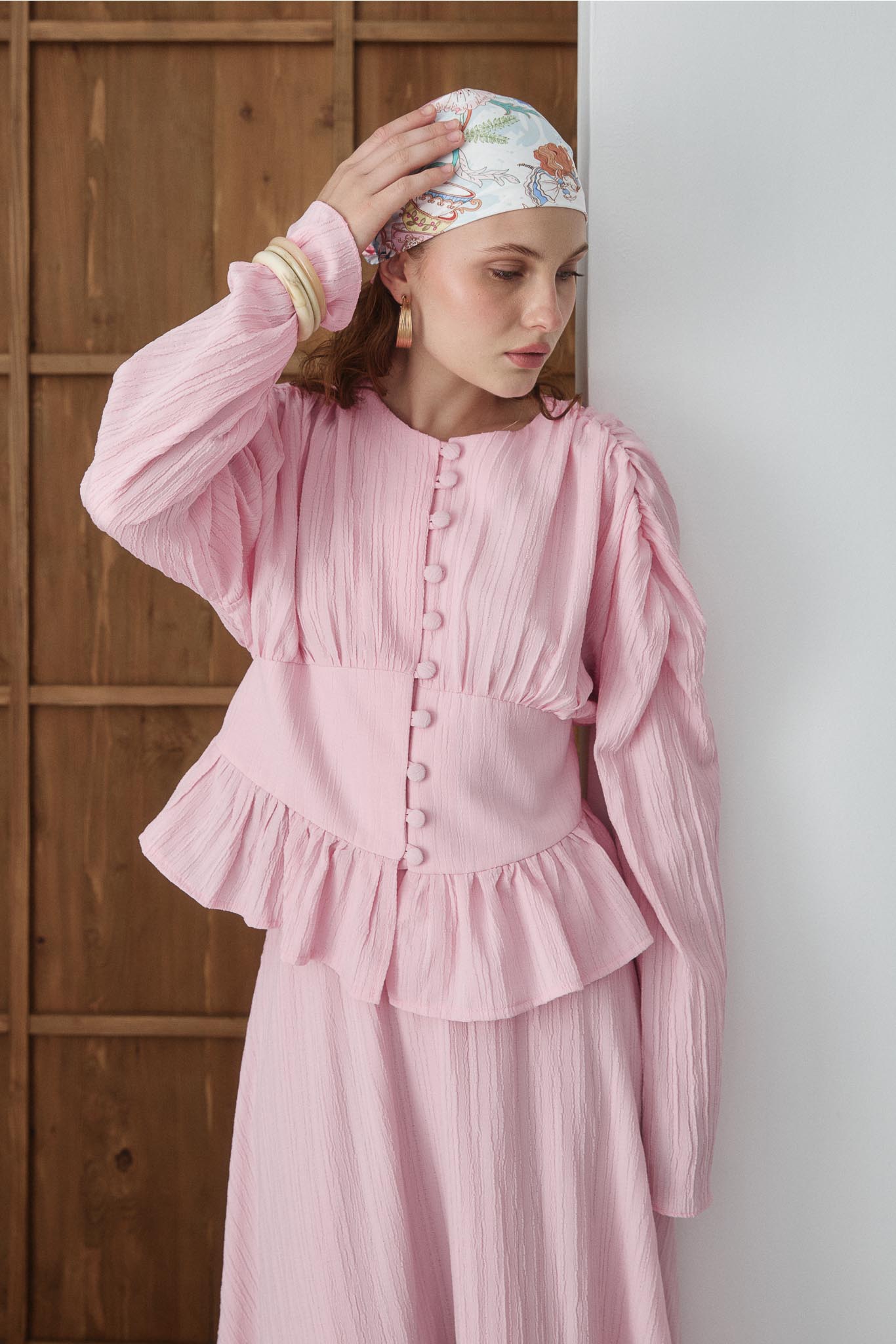 Ales Shoulder Lace Shirt Ecru