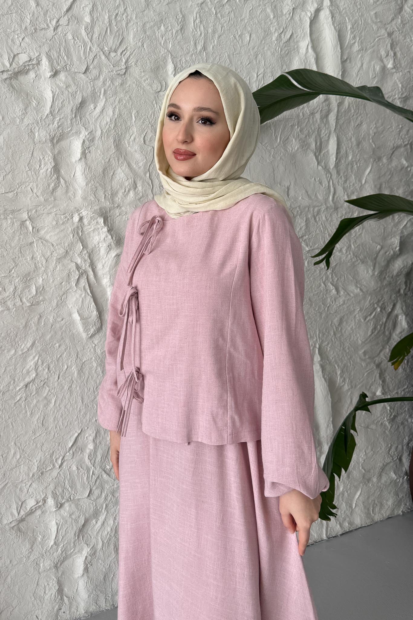 Bernalde Bağlamalı Takım Pembe