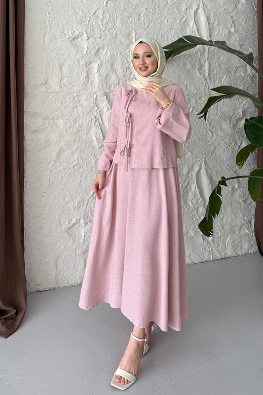 Bernalde Bağlamalı Takım Pembe