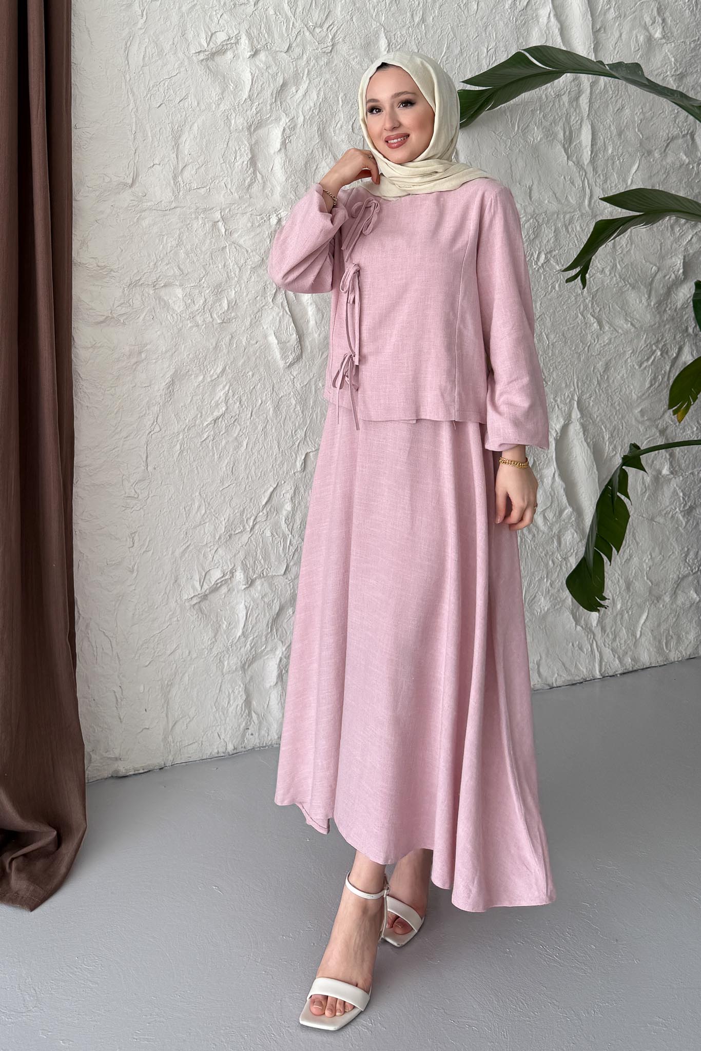 Bernalde Bağlamalı Takım Pembe
