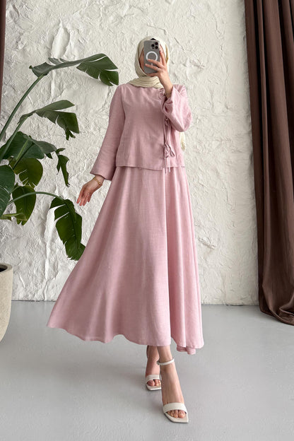 Bernalde Bağlamalı Takım Pembe