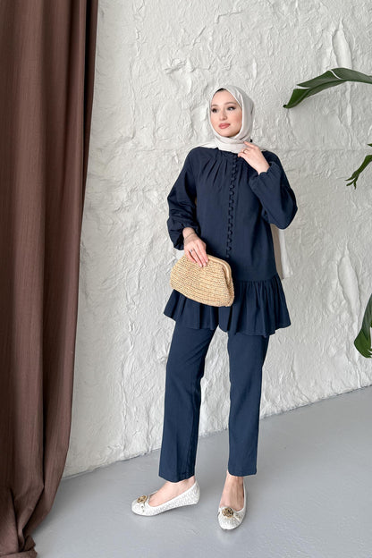 Ales Shoulder Lace Shirt Ecru
