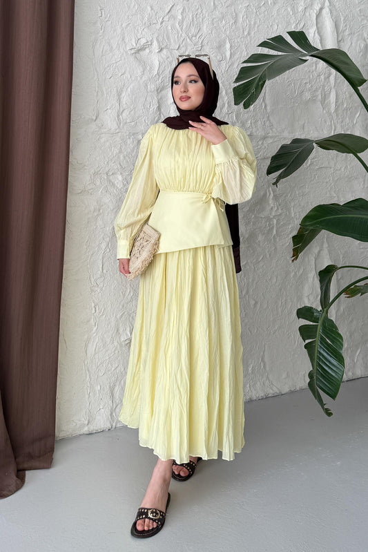 Fairy Diamond Evening Dress Beige