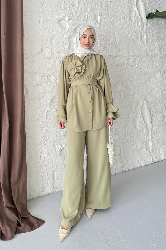 Marsel Mercerized Set Gray