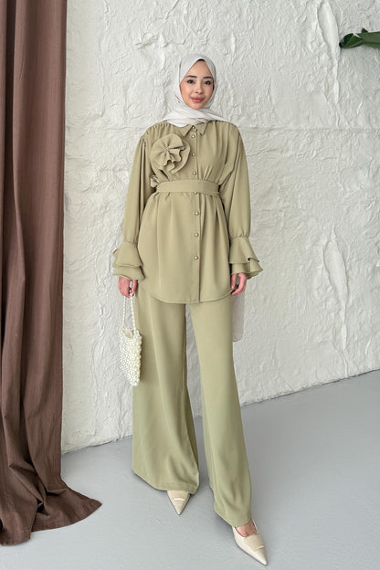 Marsel Mercerized Set Gray