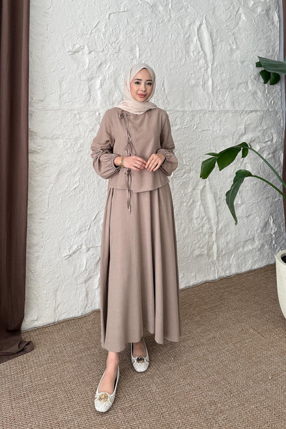 Ales Shoulder Lace Shirt Ecru