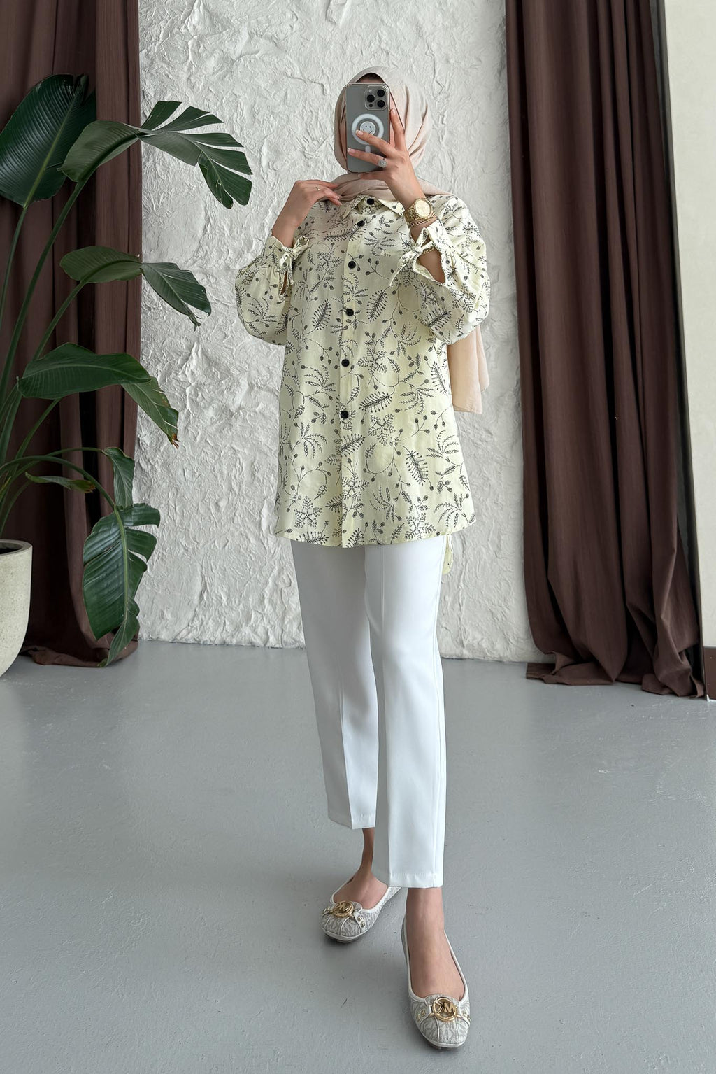 Ales Shoulder Lace Shirt Ecru