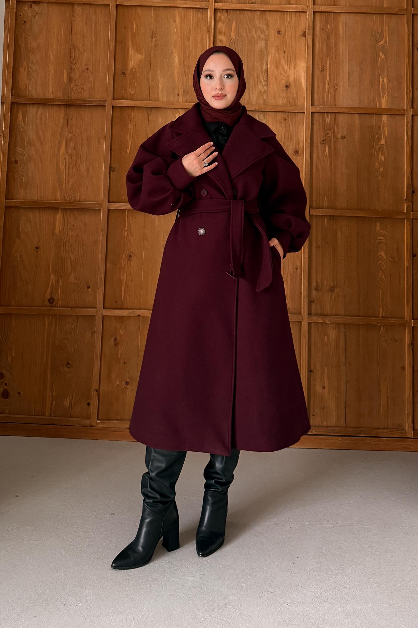 Prime Trench Coat Oil Green
