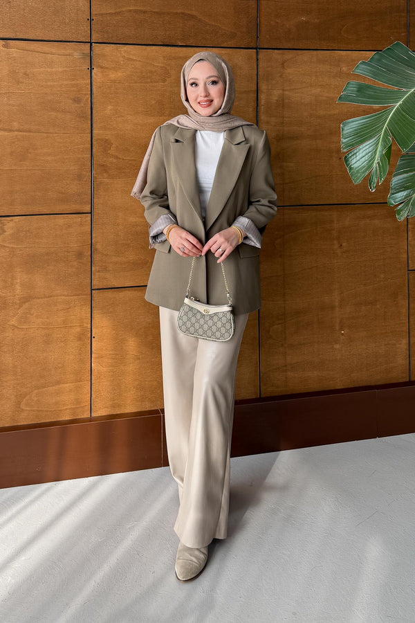 Jessica Knit Dress Saxe