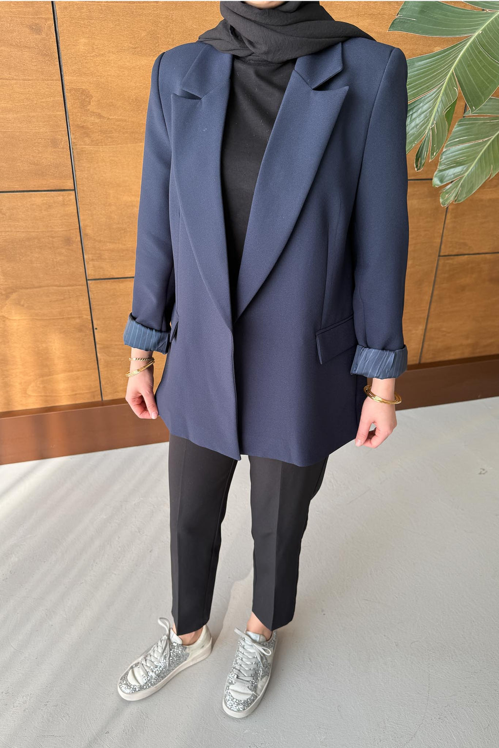 Yeni Blazer Ceket Lacivert