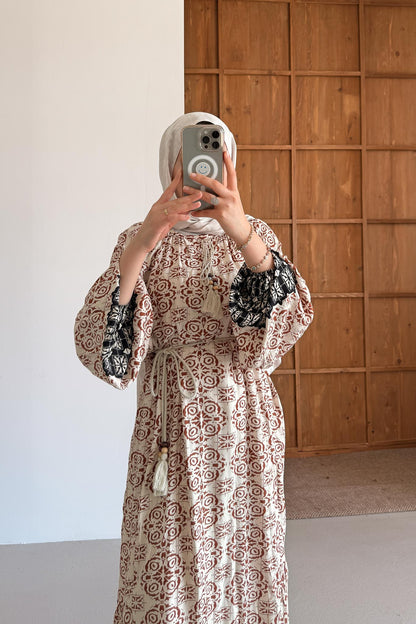 Design Patterned Ethnic Dress