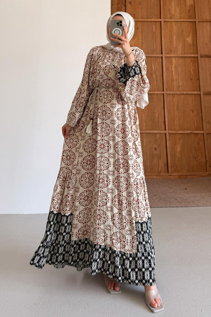 Design Patterned Ethnic Dress