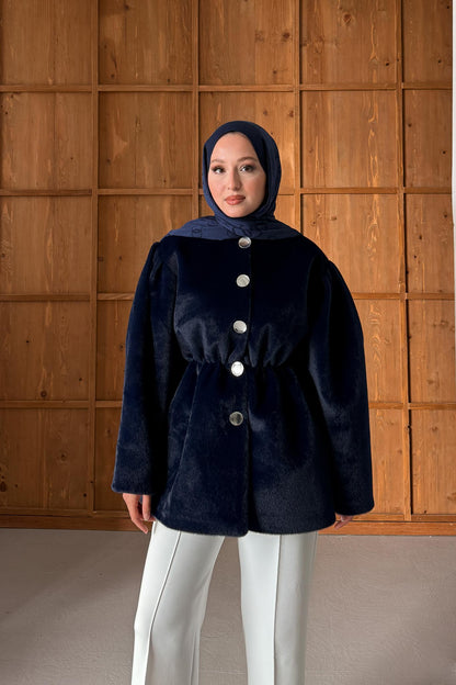 Ajda Pleated Skirt Set Petrol