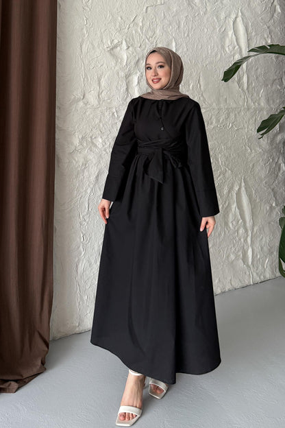 Pamella Elbise Siyah