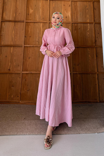 Ajda Pleated Skirt Set Petrol