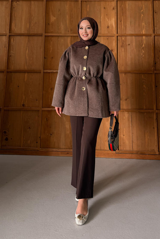 Ajda Pleated Skirt Set Petrol