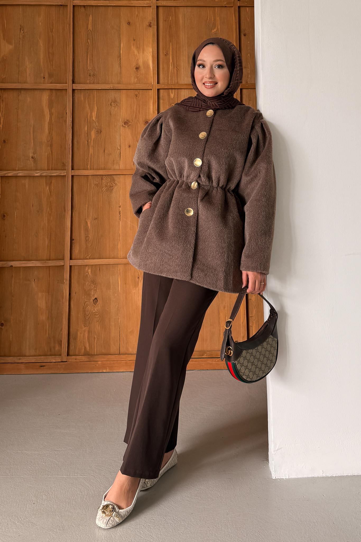 Ajda Pleated Skirt Set Petrol