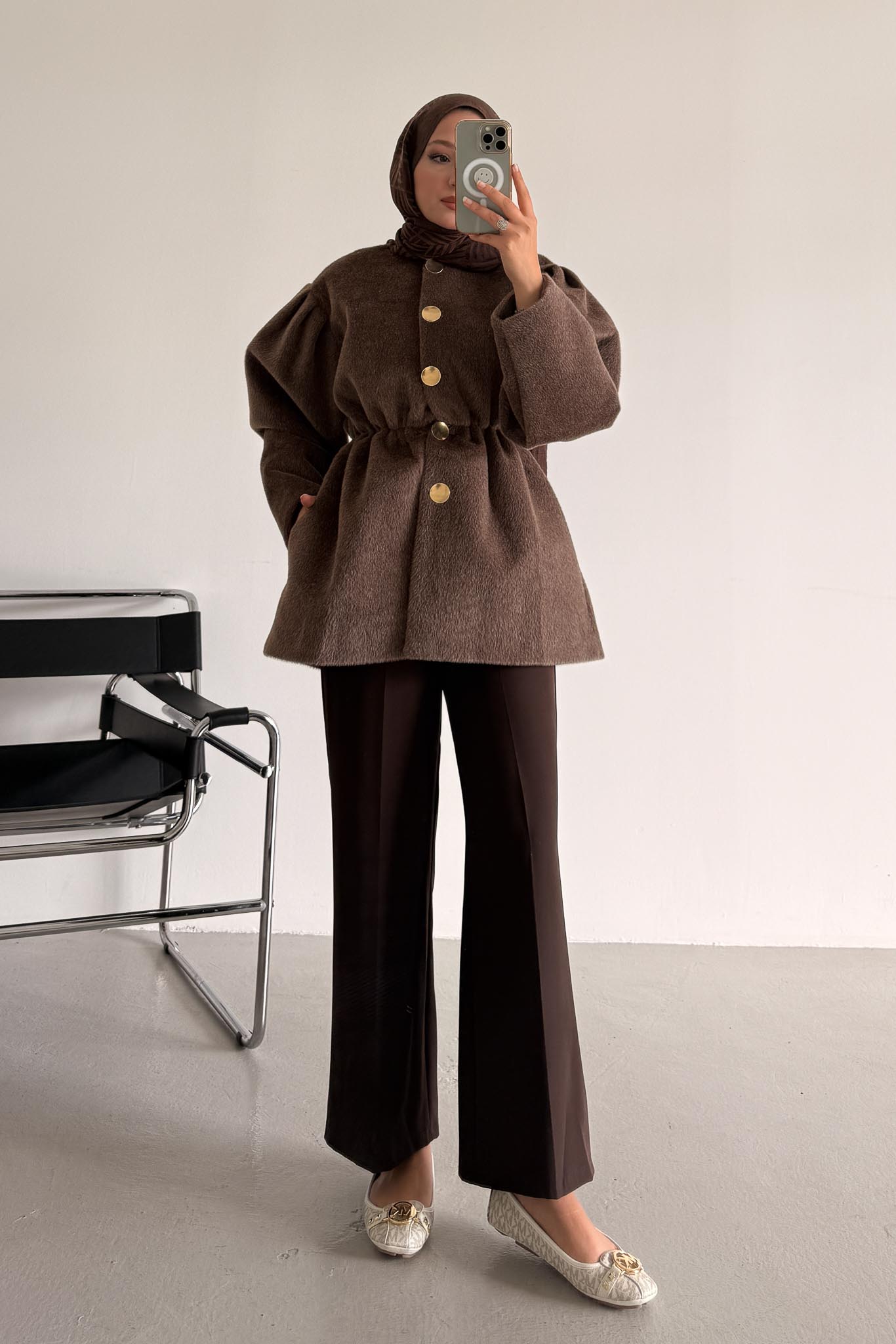 Ajda Pleated Skirt Set Petrol