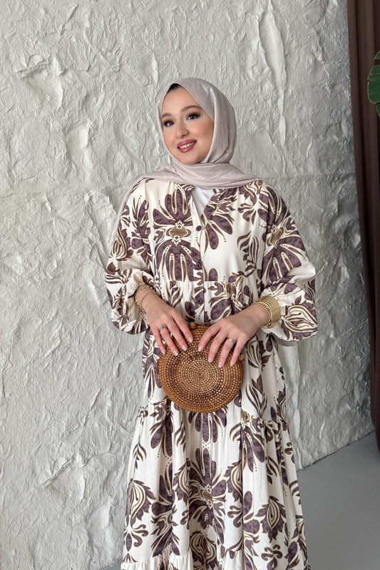 Design Patterned Ethnic Dress