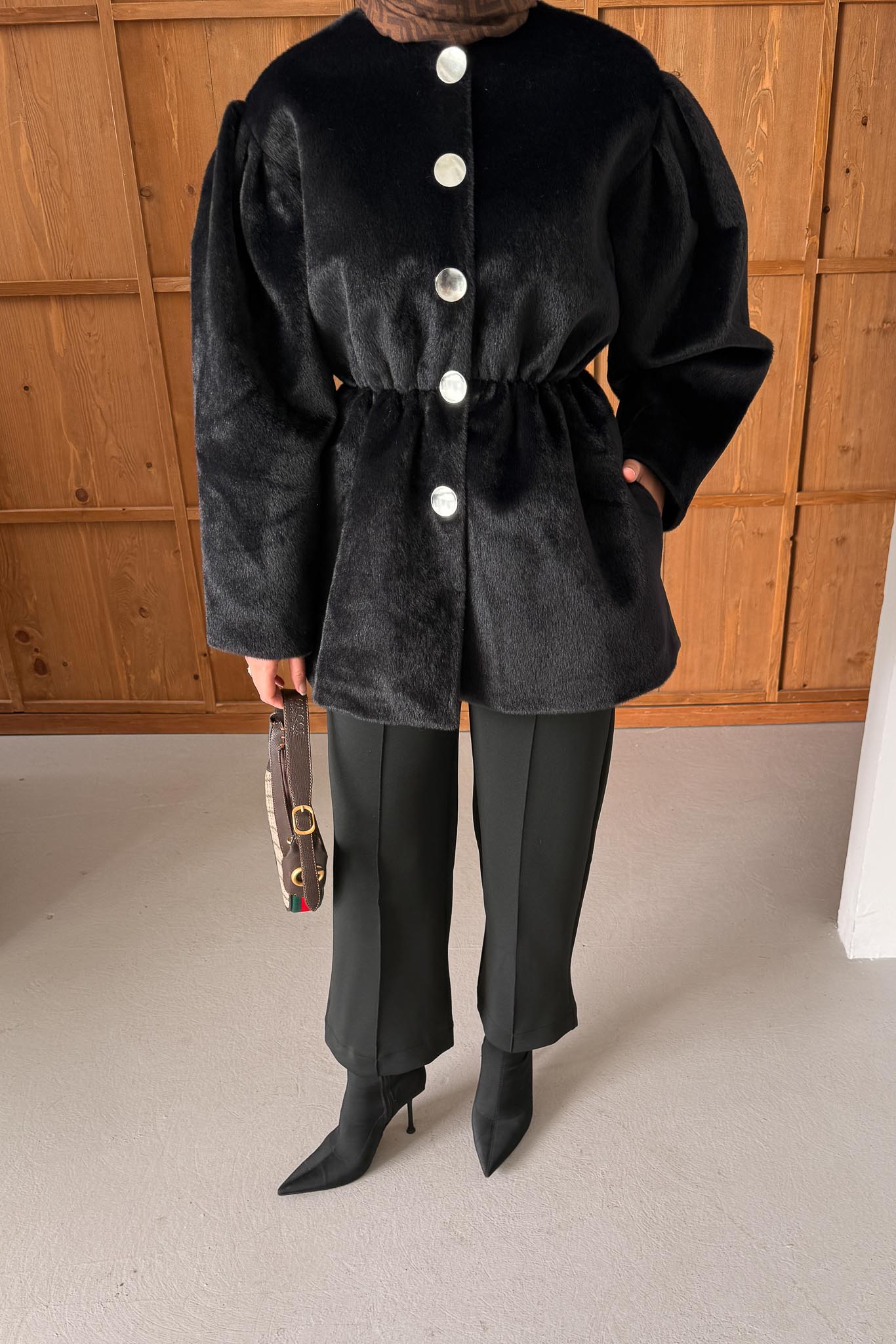 Ajda Pleated Skirt Set Petrol