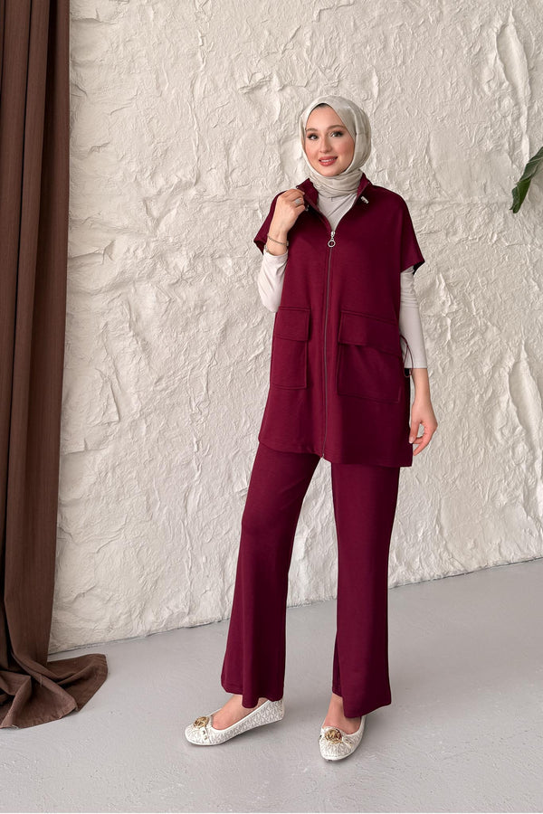 Seyran Pleated Dress Beige