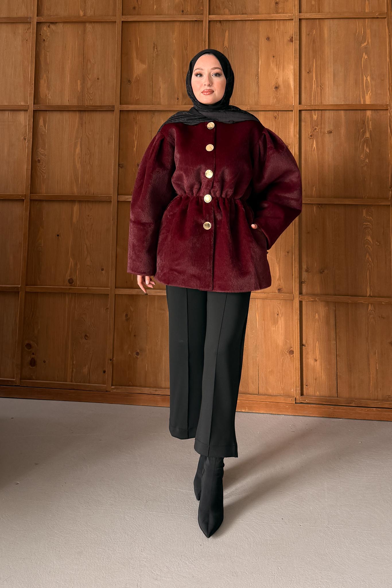 Ajda Pleated Skirt Set Petrol