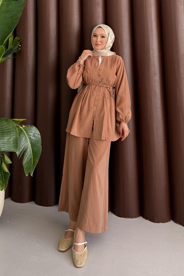 Ales Shoulder Lace Shirt Ecru