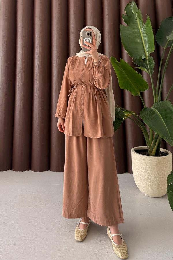 Ales Shoulder Lace Shirt Ecru